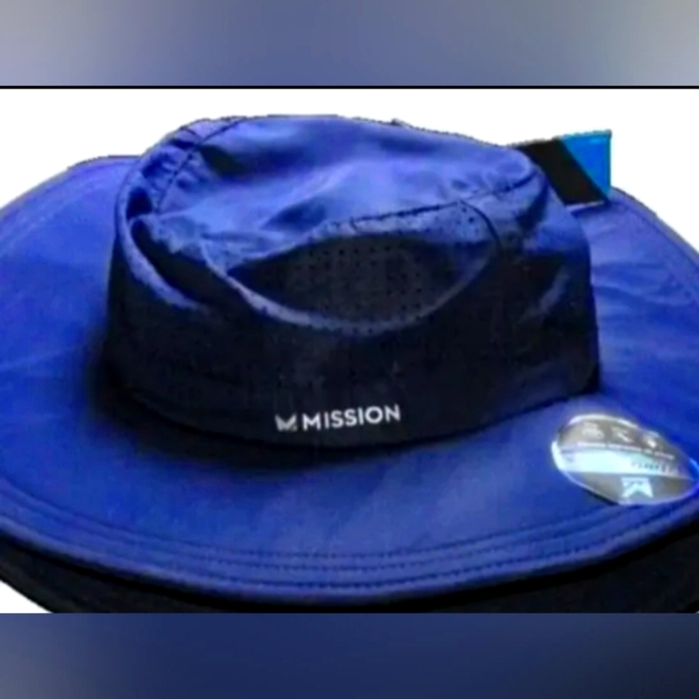 MISSION Cooling Navy Hat